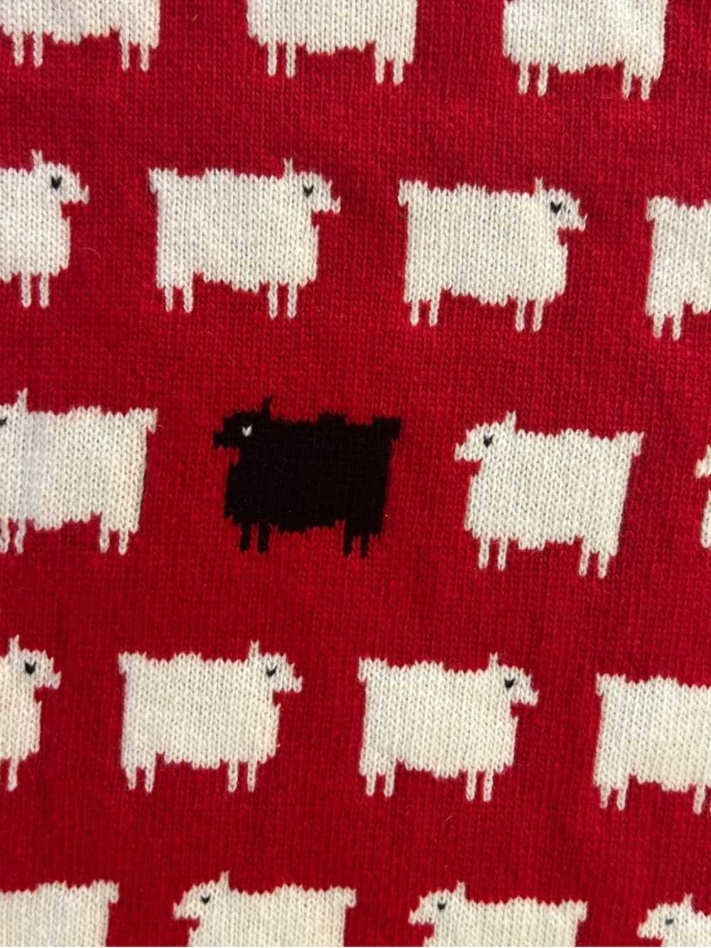 Warm and Wonderful London Black Sheep Sweater M/L Diana edition Wool Excellent - Picture 3 of 8